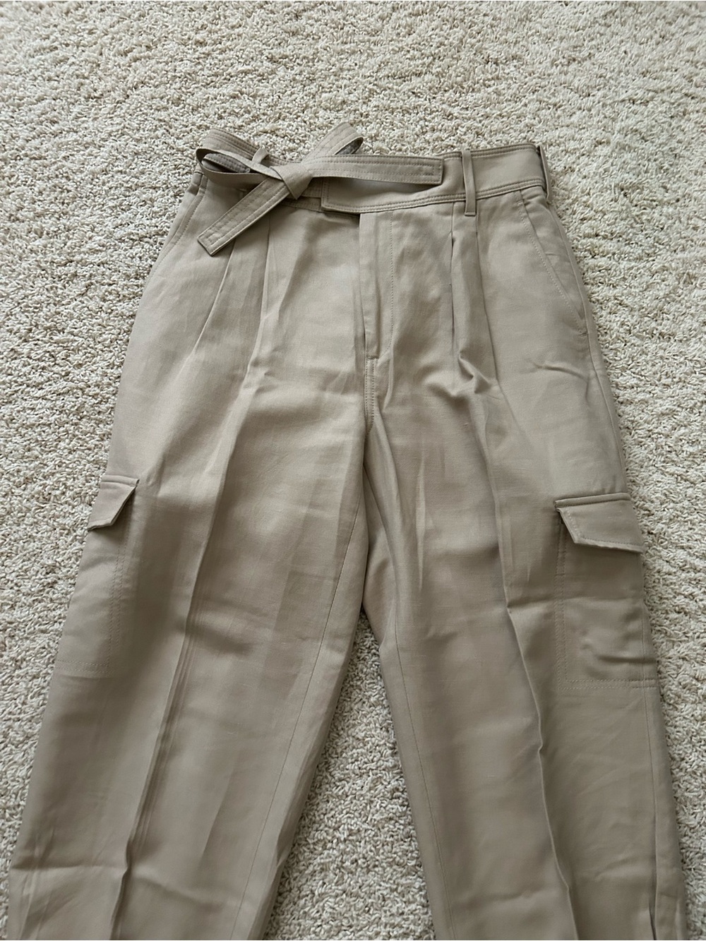 Banana Republic Tencel Linen Cargo Pant - Picture 2 of 7